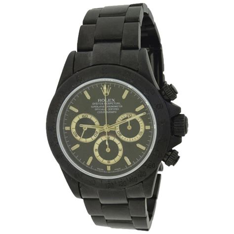 rolex daytona black out bamford pvd steel|ROLEX, BAMFORD DAYTONA, REF. 116520, .